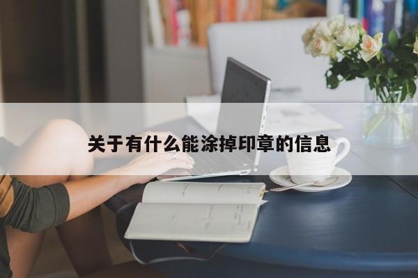 关于有什么能涂掉印章的信息