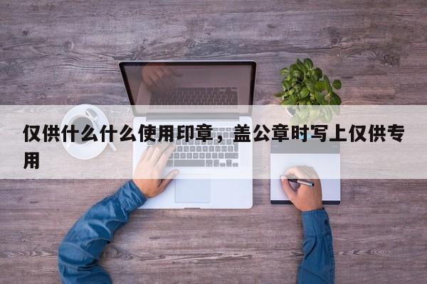 仅供什么什么使用印章，盖公章时写上仅供专用