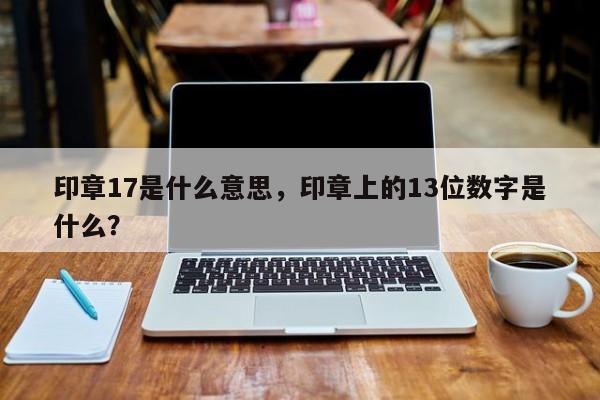 印章17是什么意思，印章上的13位数字是什么？